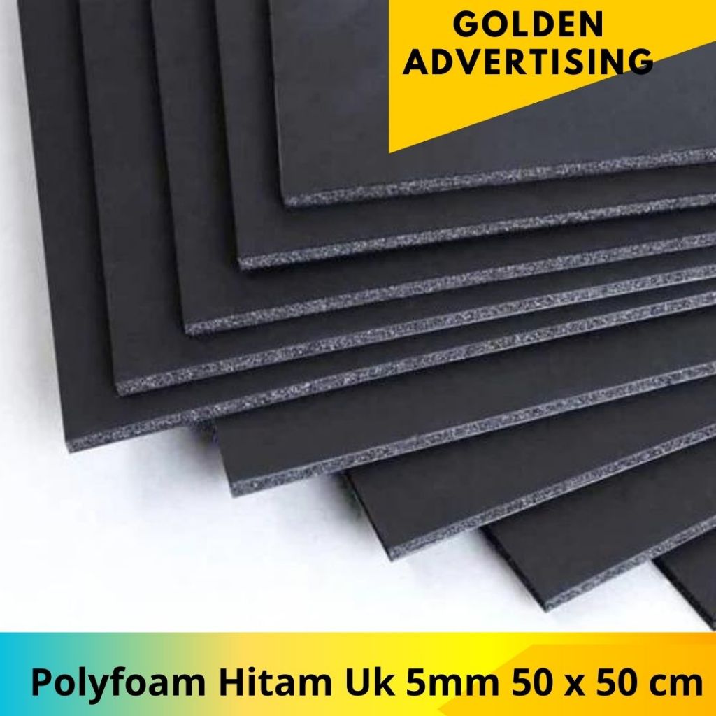 

Polyfoam Hitam 5mm 50 x 50 cm
