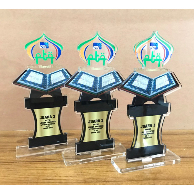 Piala MTQ Plakat Al Quran Piala Lomba Islami Piala Anak