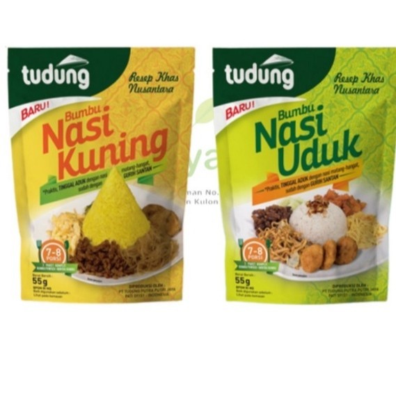 

Tudung Bumbu Instan Nasi Kuning/Nasi Uduk Resep Khas Nusantara 27G