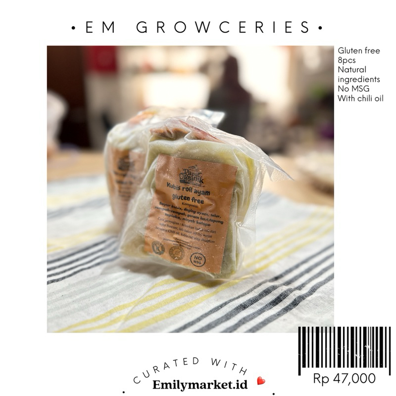 

Mini Kubis Roll Gluten Free with chili oil by DOH