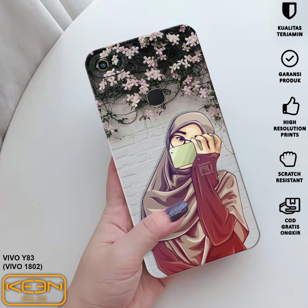 Case Hp Vivo Y83 - Casing Hp Vivo Y83 Motif Hijabers - Case Procamera - Softcase Hp Vivo Y83 - Silik