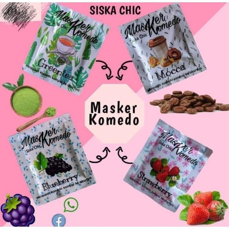 Masker Komedo Siska Chic