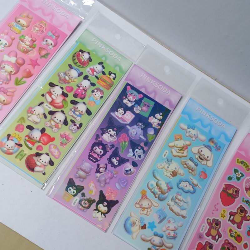 

Sticker Deco Sanrio | Stiker Lucu | Stiker Bujo