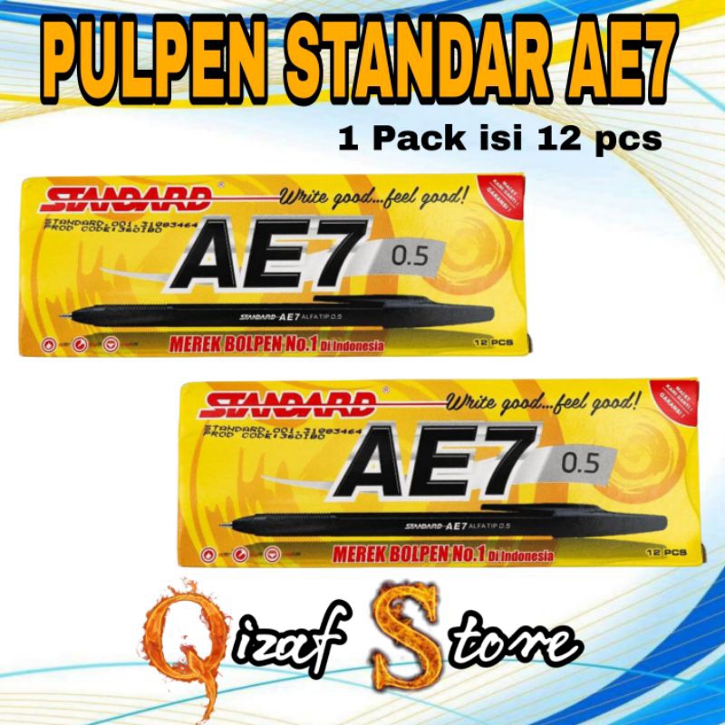 

Pulpen Standar AE7 12pcs