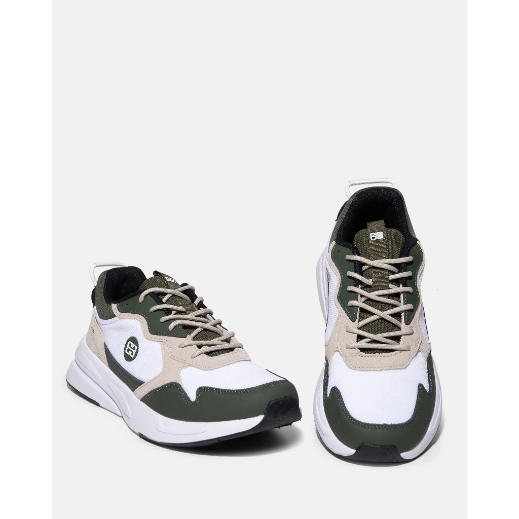 Buccheri Sepatu Sneakers Pria Arion Green - BL4062