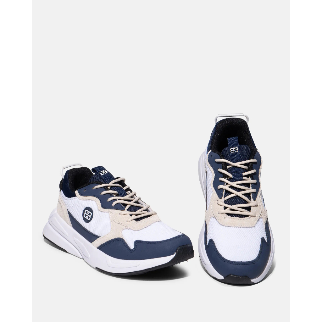 Buccheri Sepatu Sneakers Pria Arion Navy - BL4062