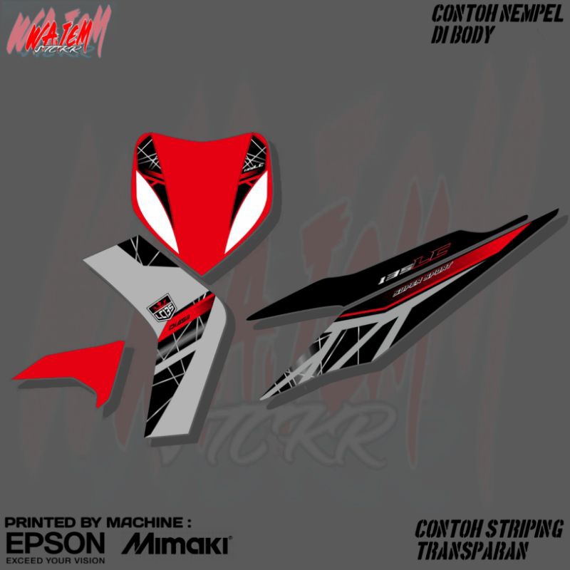 STRIPING JUPITER MX OLD EXCITER 135 LC 135