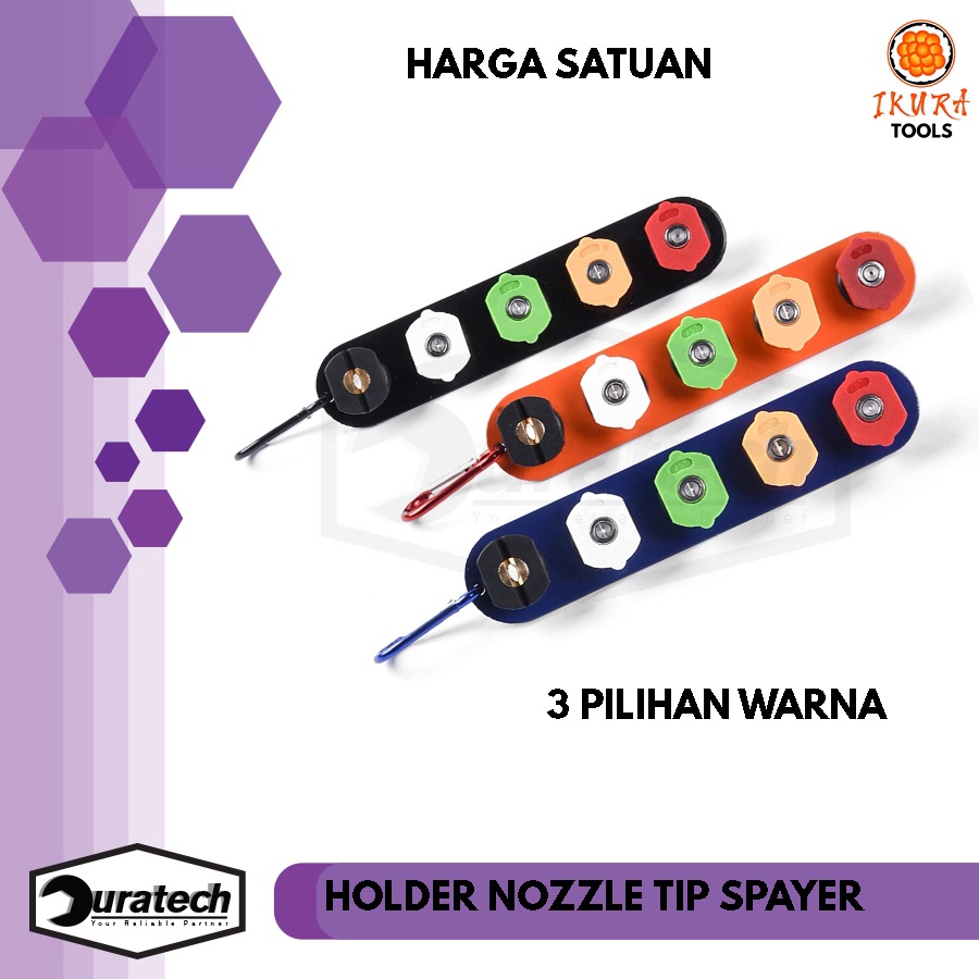 Tempat nozzle spray tip holder quick release jet cleaner high pressure washer  Tempat penyimpanan no