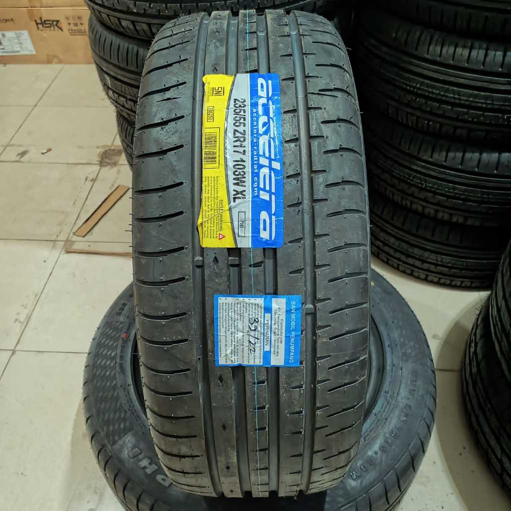 Ban Accelera PHI-R 235 55 R17 Senyap Anti Berisik - Ban Tubles 235/55 R17