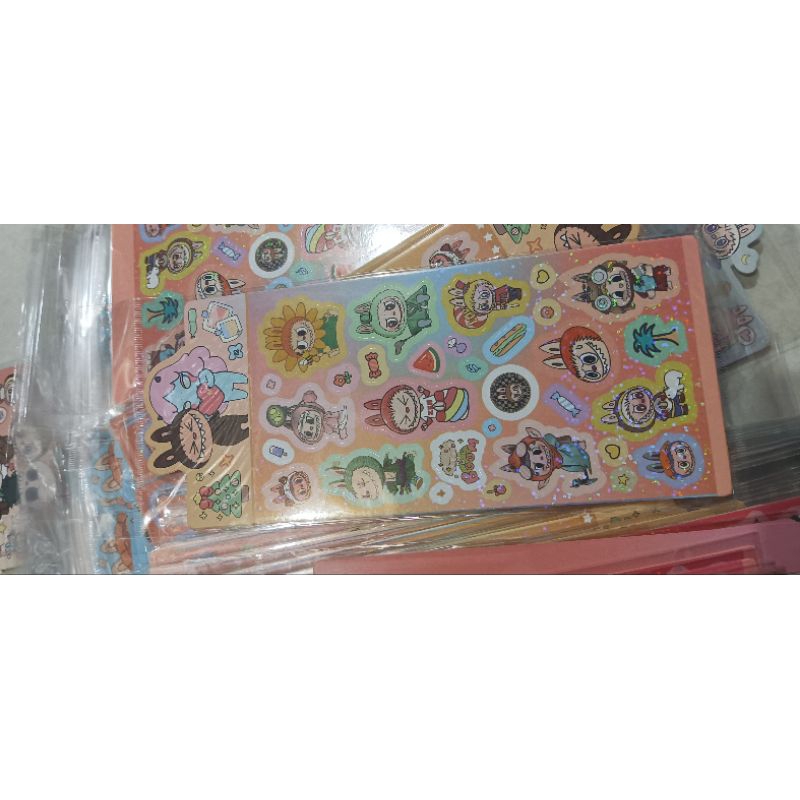 

stiker labubu metalik murah