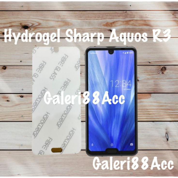 SPESIAL AWAL TAHUN Sharp Aquos R3 Hydrogel Screen Protector Anti Gores