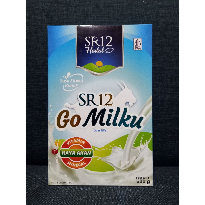 

GoMilku SR12 600gr susu etawa bubuk