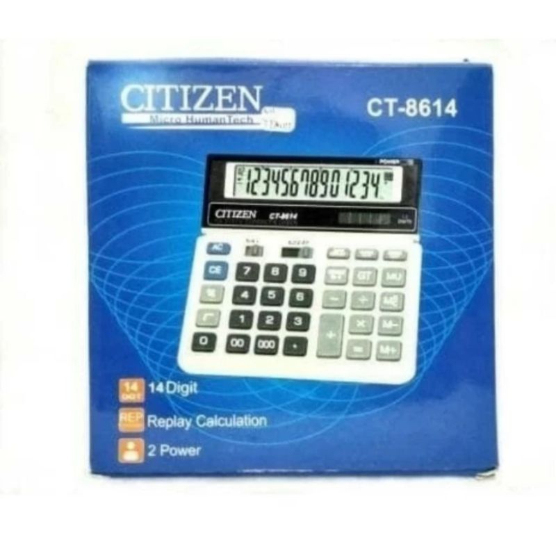 

Kalkulator / Calculator CITIZEN CT 8614 Check & Correct 14Digit