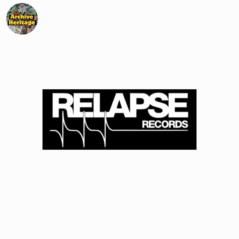 

sticker Relapse Records logo band musik hardcore metal stiker