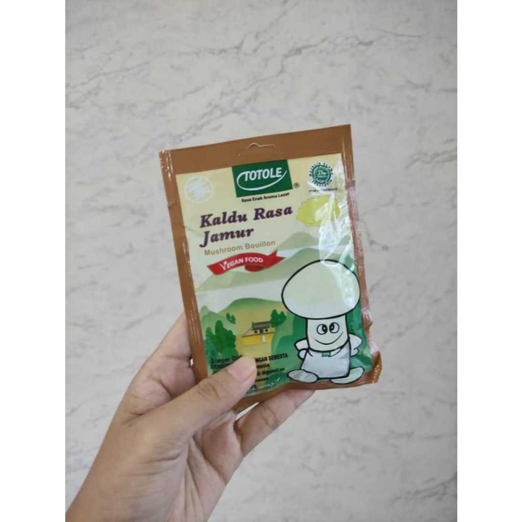 

TOTOLE 40 GRAM KALDU JAMUR HALAL | KALDU JAMUR KEMASAN PRAKTIS HALAL