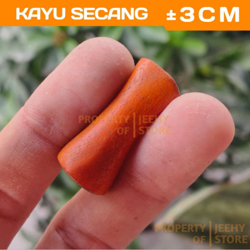 [JS] PIPA ONCE CANGKLONG MINI KAYU SECANG 3 CM