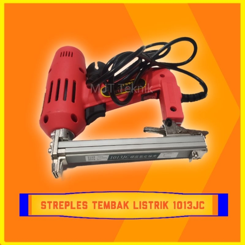 Streples Tembak Listrik 1013JC Streples Gun Elektrik Merah