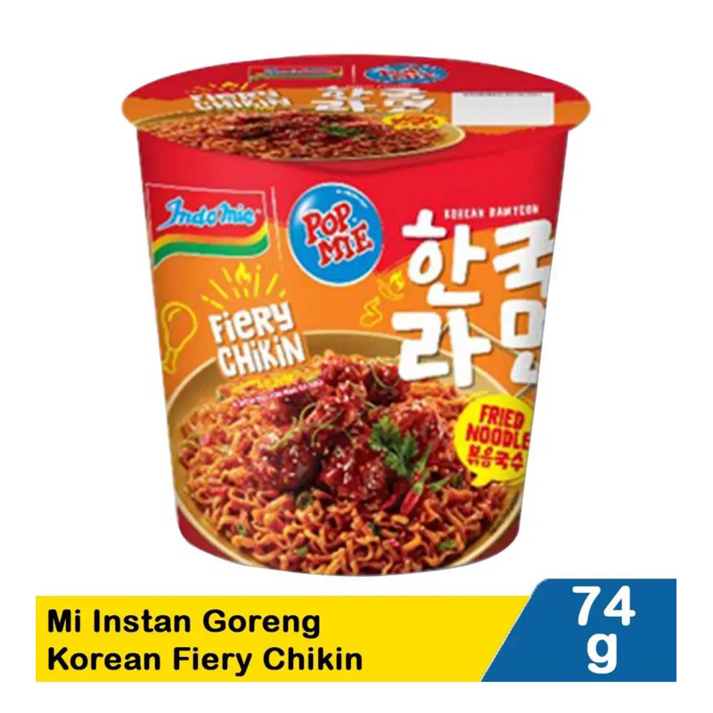 

Indomie Mie Goreng Cup Fiery Chikin 74 Gram