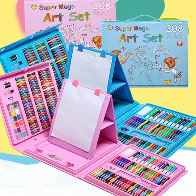 

Lebih Istimewa Crayon Anak Pengasah 28pcs Set Alat Menggambar Melukis Anakanak Crayon Cat Air Pensil