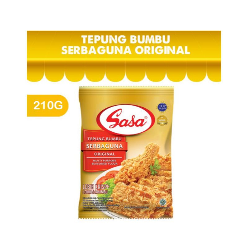 

Sasa Tepung Bumbu Serbaguna Original 210g