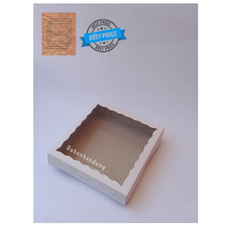 

1pak1pcs Box Ukuran 22x22x5 Duplex LaminasiBox Brownis ukuran 22x22x5 Duplex Laminasi Box Brownies Kekinian Dus Catering Dus Donat cantik Box Untuk Hampers ukuran 22x22x5