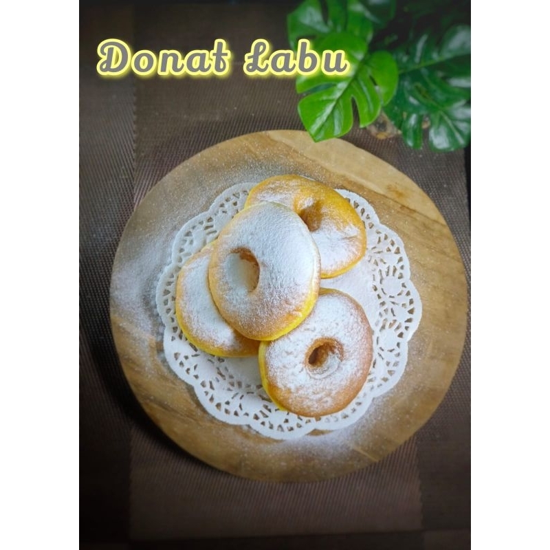 

Homemade - Donut Labu Kuning 6pcs tanpa pengawet empuk dari bahan premium