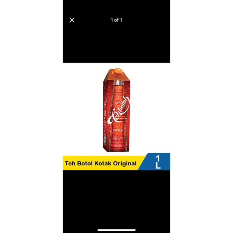 

teh botol sosro original 1000ml