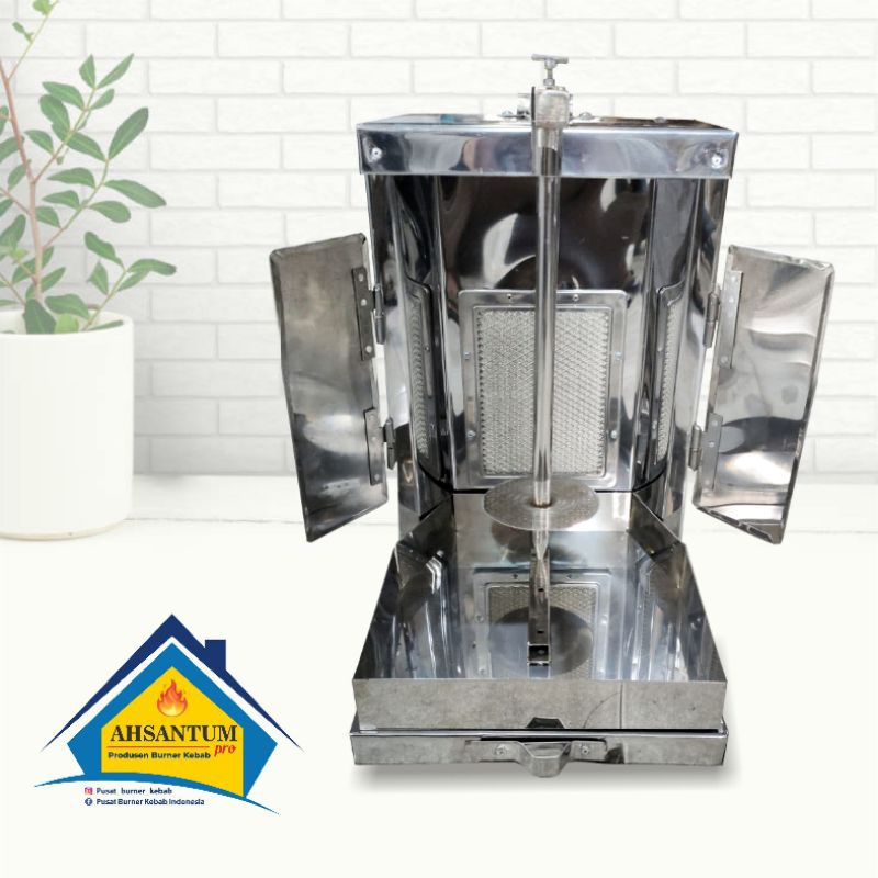 promo terbatas burner kebab 2kg pemanggang daging murah