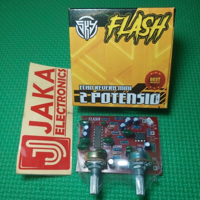 Kit Tone Control Echo Reverb Mini 2 Potensio FLASH SKY