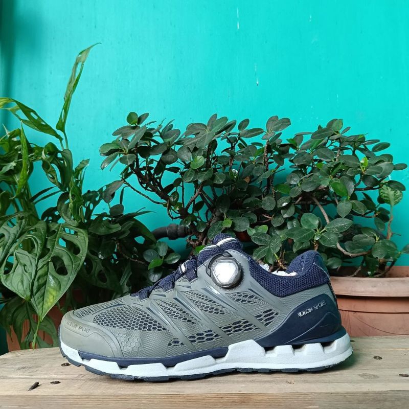 sepatu gunung hiking treking outdoor boa system kolon sport size 42