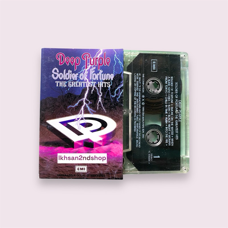 Kaset Pita Deep Purple - Soldier Of Future ( The Greatest Hits )