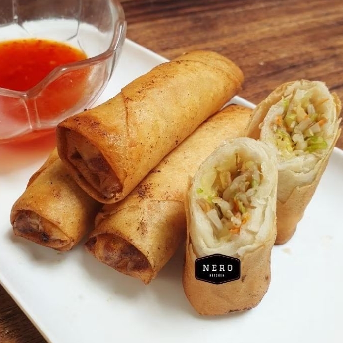 

Lumpia Sayur (Frozen) / Vegetable Spring Roll / Makanan Restaurant / Camilan Cemilan Sehat / Makanan Ringan / Frozen Food Lauk / Makanan Rumahan / Lauk rumahan / Makanan Beku