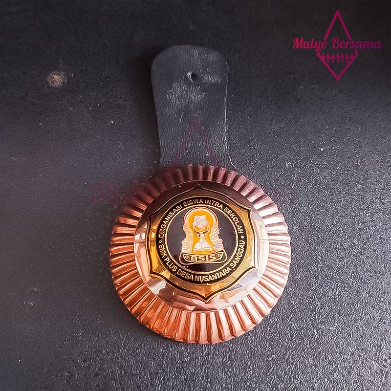 Lencana Pin Logo Osis Lencana Osis Sekolah Custom - Mulyo Bersama