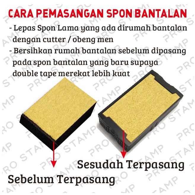 

Spon Bantalan Stempel Trodat Persegi Panjang