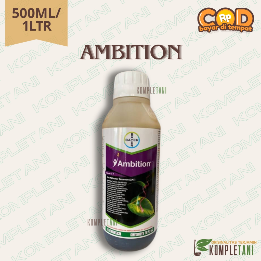[Pupuk] Ambition - Asam Amino, Asam Fulvat dan Unsur Mikro - Cegah Stres Tanaman Cabai Padi dan Lain