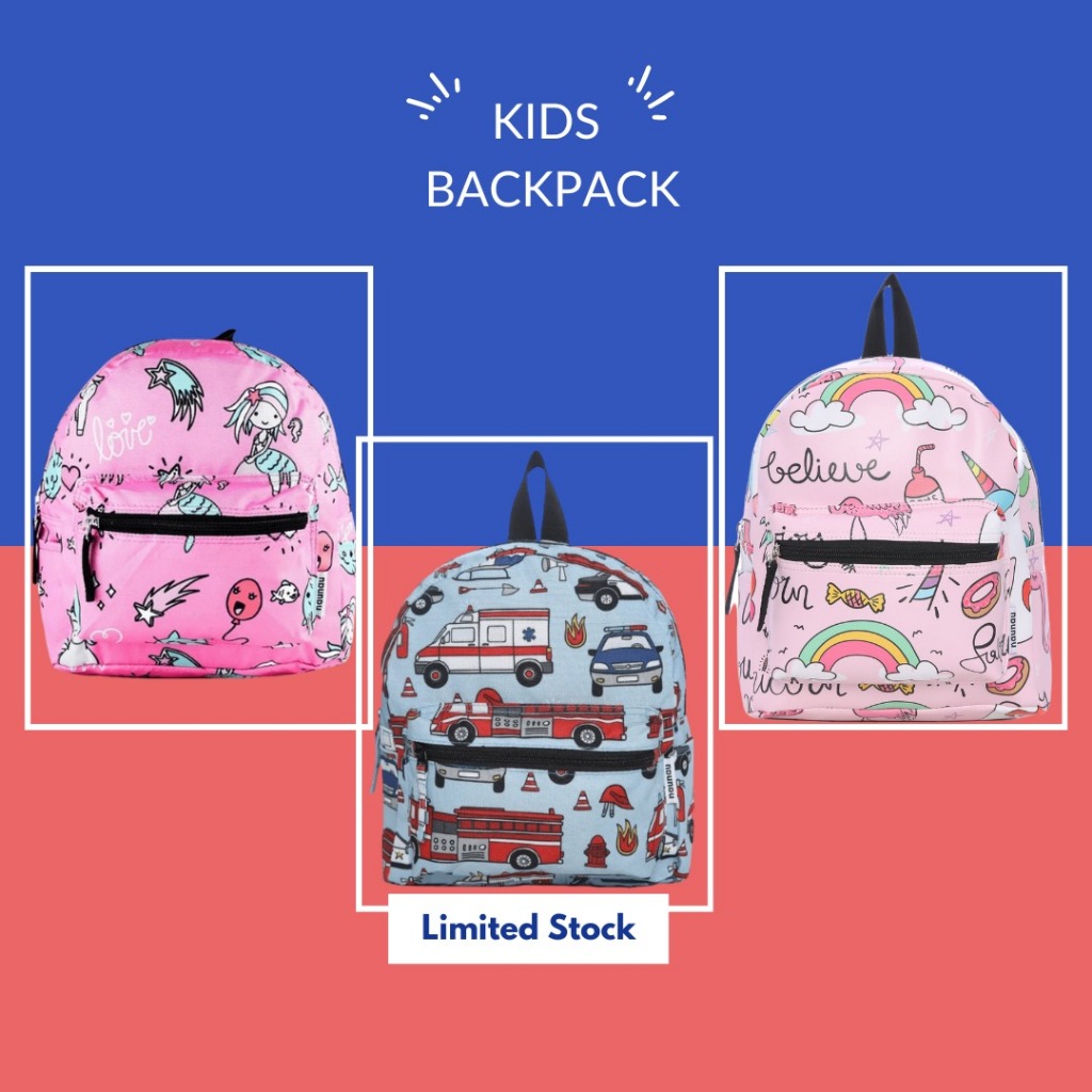 Tas Wanita Tas Ransel Wanita Backpack  Mini Motif Random