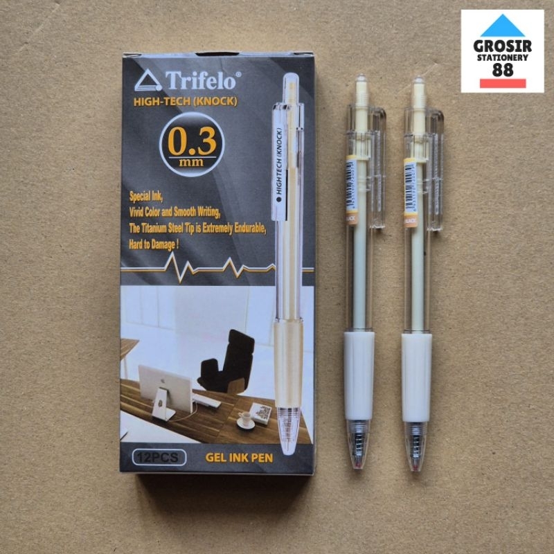 

Bolpoin Pen Hi Tech Trifelo 3114 0.3 mm Hitech ( 12 Buah )