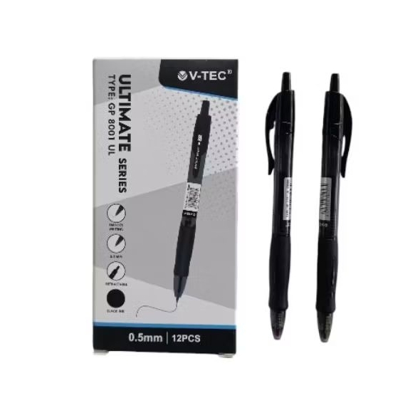 

pulpen ketik Vtec ultimate 8001 UL / pen ketik bagus / pulpen klik /