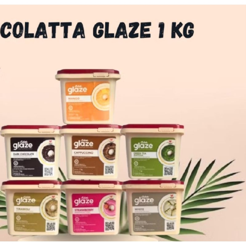 

COLATTA GLAZE 1KG / DOUGHNUT TOPPING DONAT / DONUT PISANG NUGGET