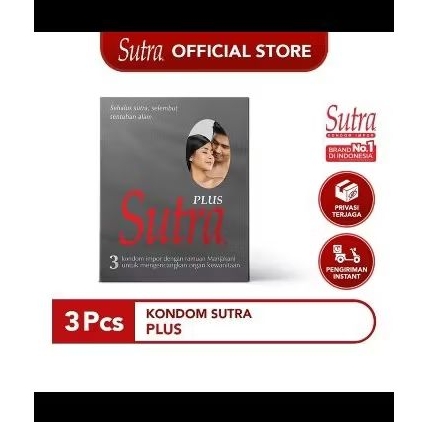 Kondom Sutra Plus isi 3 pcs. Kondom Sutra. Sutra Plus. Kondom murah. Kondom tipis. Kondom plus sutra