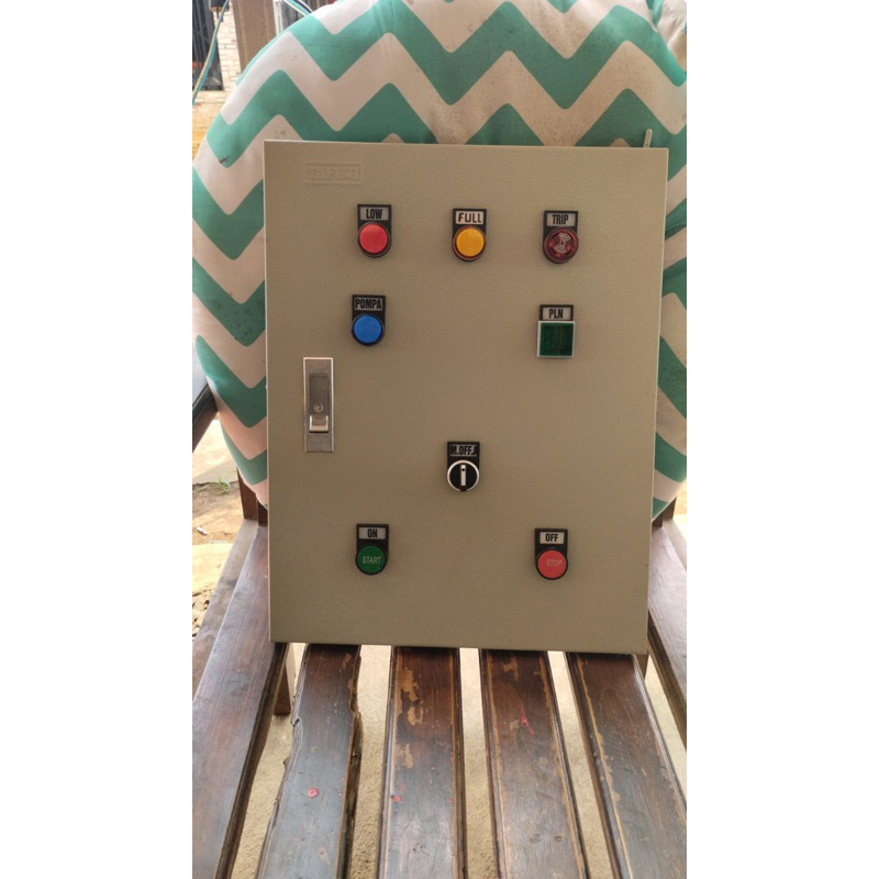 panel pompa sibel 1pas 2wlc sumur dan tandon #panel pompa #panel otomatis