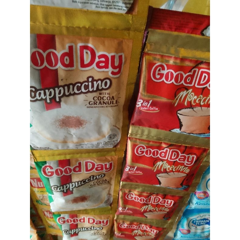 

Kopi Good Day Mocacinno 1Renceng Dan Good Day Cappucino 1Renceng