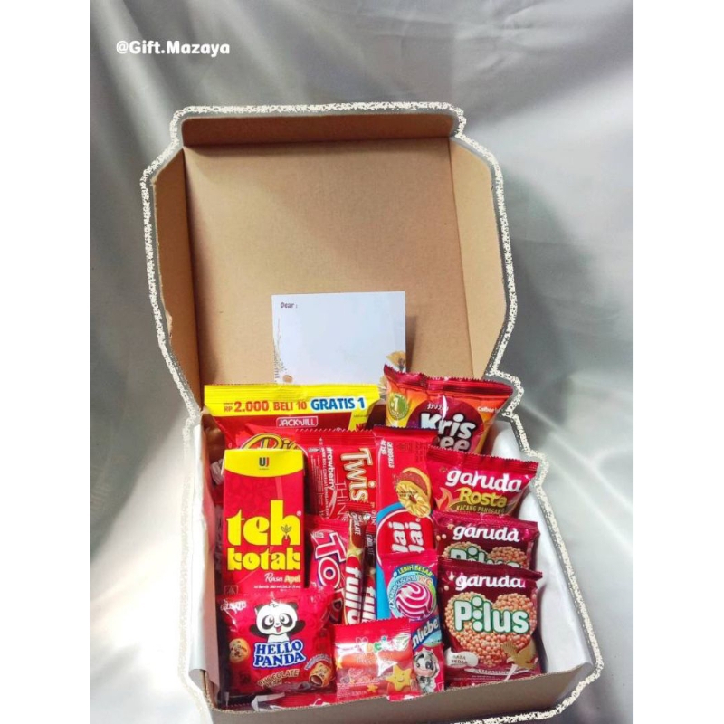 

Snack Box Birthday Snack Box Gift Box Giftbox Hampers Box Snack Box Kekinian Box Snack Aesthetic Estetik Box Jajan Box Snack Box Gift Box Hampers Kado Gift Wisuda Hadiah Wisuda Kado Sidang Hadiah Graduation (FREE BUBBLE WRAP)