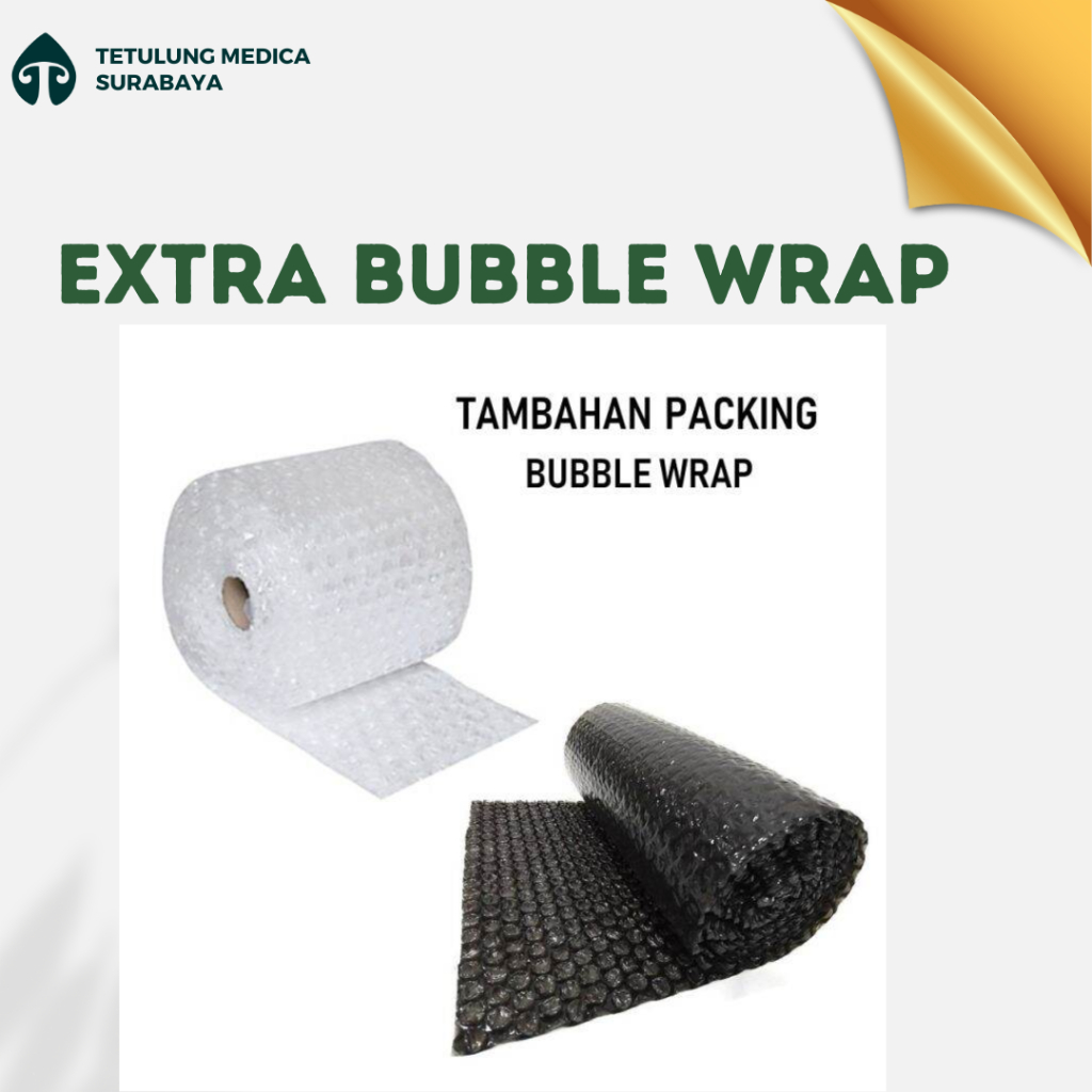 

Tambahan Packing Bubble Wrap agar lebih Aman