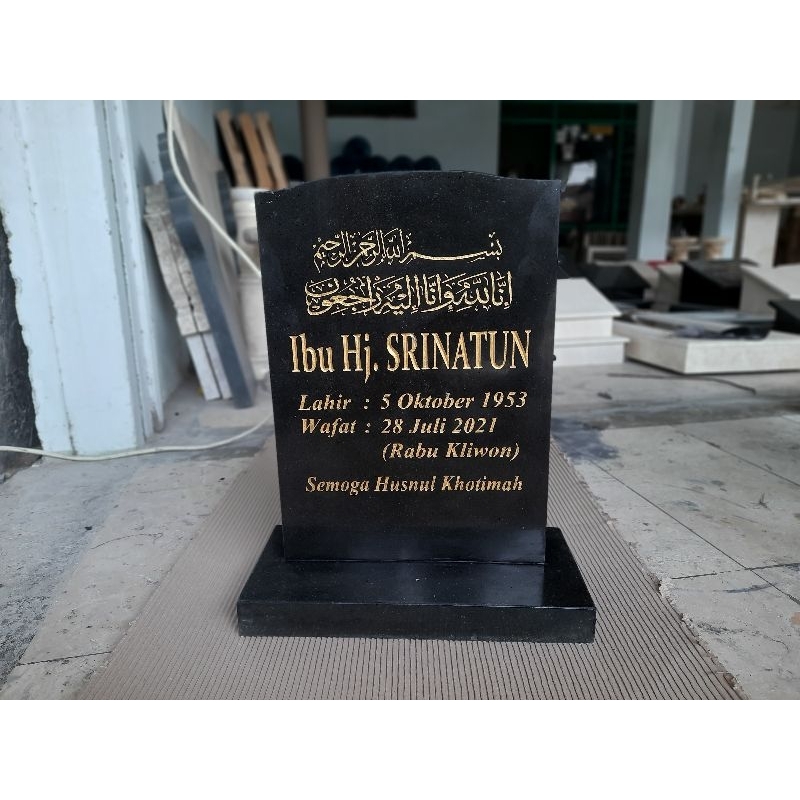Batu Nisan# Nisan Makam # Nisan Prasasti Model Kubah Marmer Custom