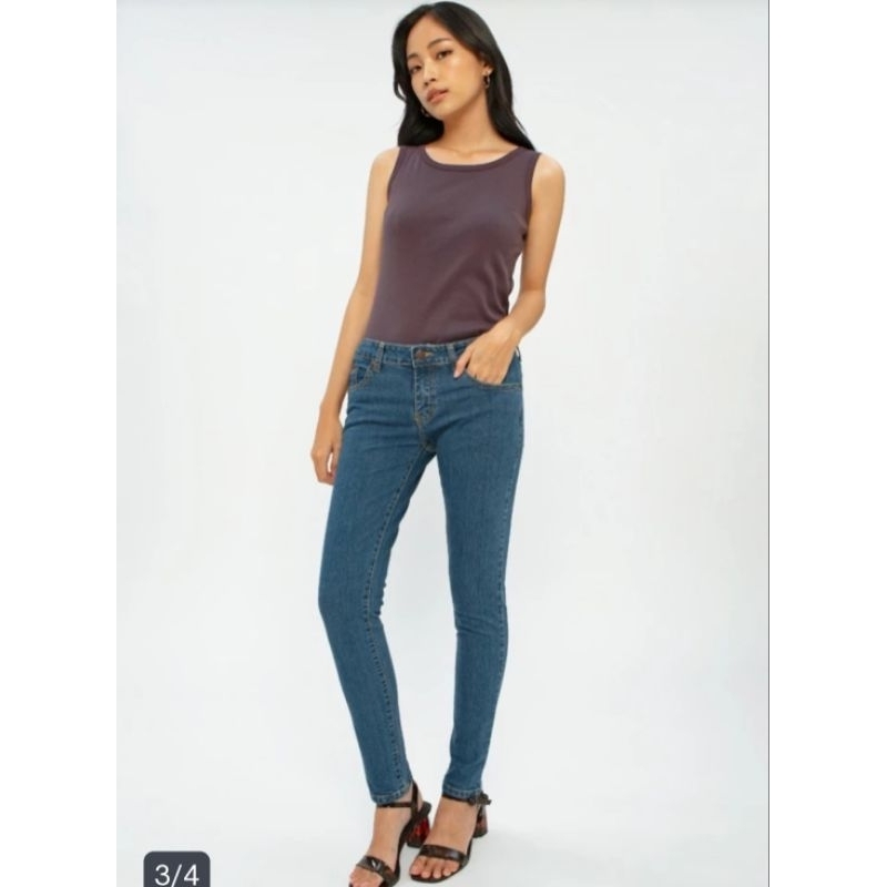 Dust Jeans Celana Skinny  / Celana Jeans Wanita