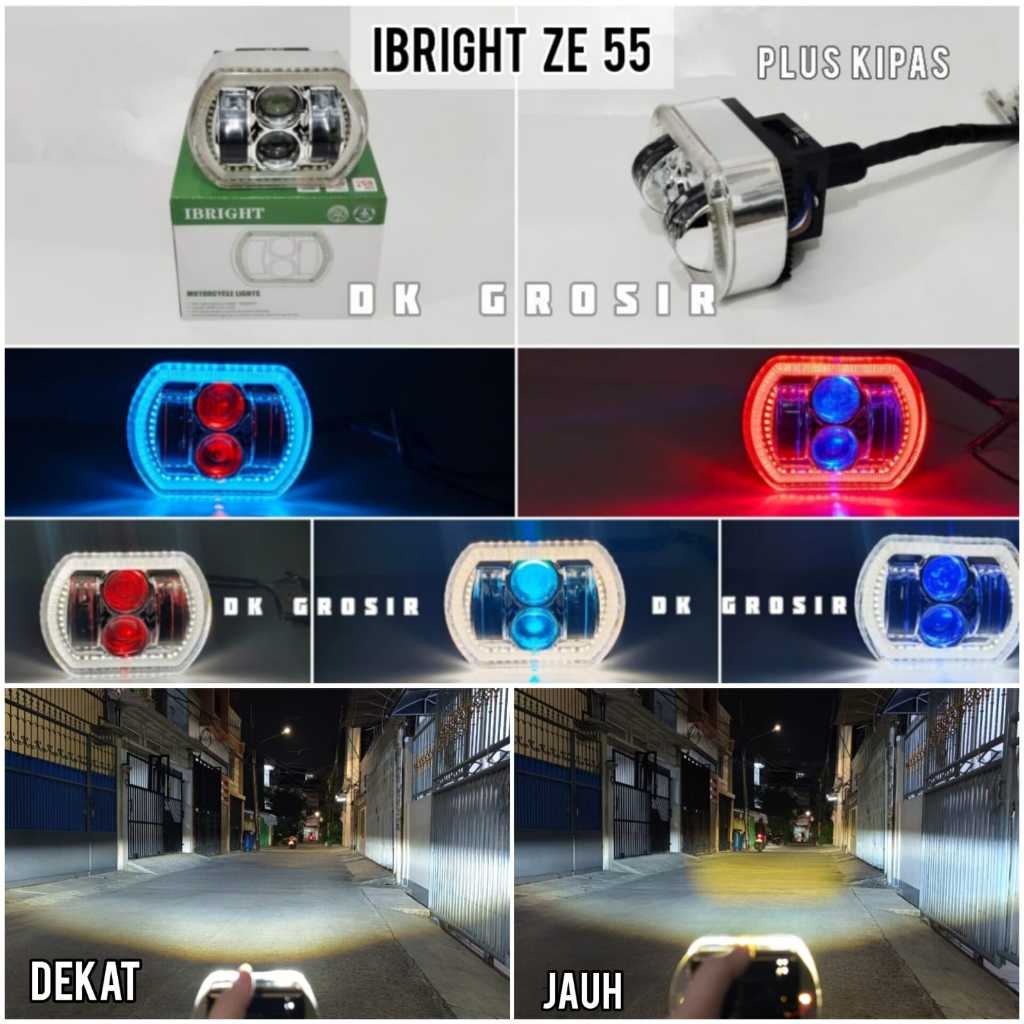 IBRIGHT ZE 55 - Projie Biled 3.5inc