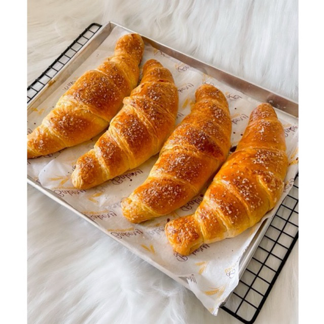 

Croissant Plain Danish Pastry ukuran besar isian 4 pcs