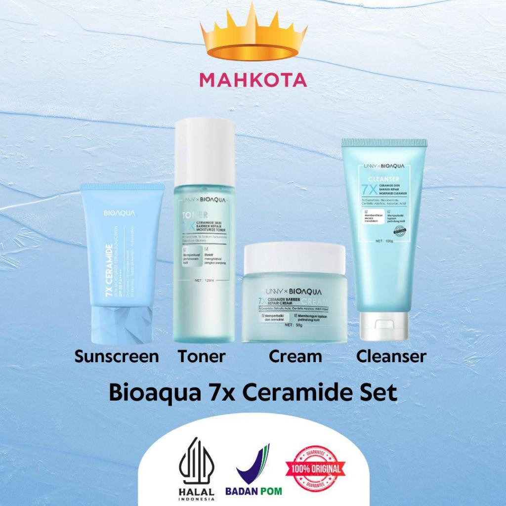 ** Mahkotacosmetik ** BIOAQUA 7X Ceramide Skincare Paket Repair Barrier Set