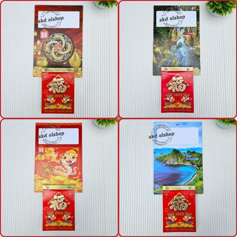 

kalender harian pnc Medium tahun 2025 satu shet papan gantungan kalender 2025 ukuran 20x30cm(terima cetak castume merek)